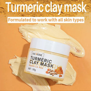 Radiant Glow Turmeric Clay Mask